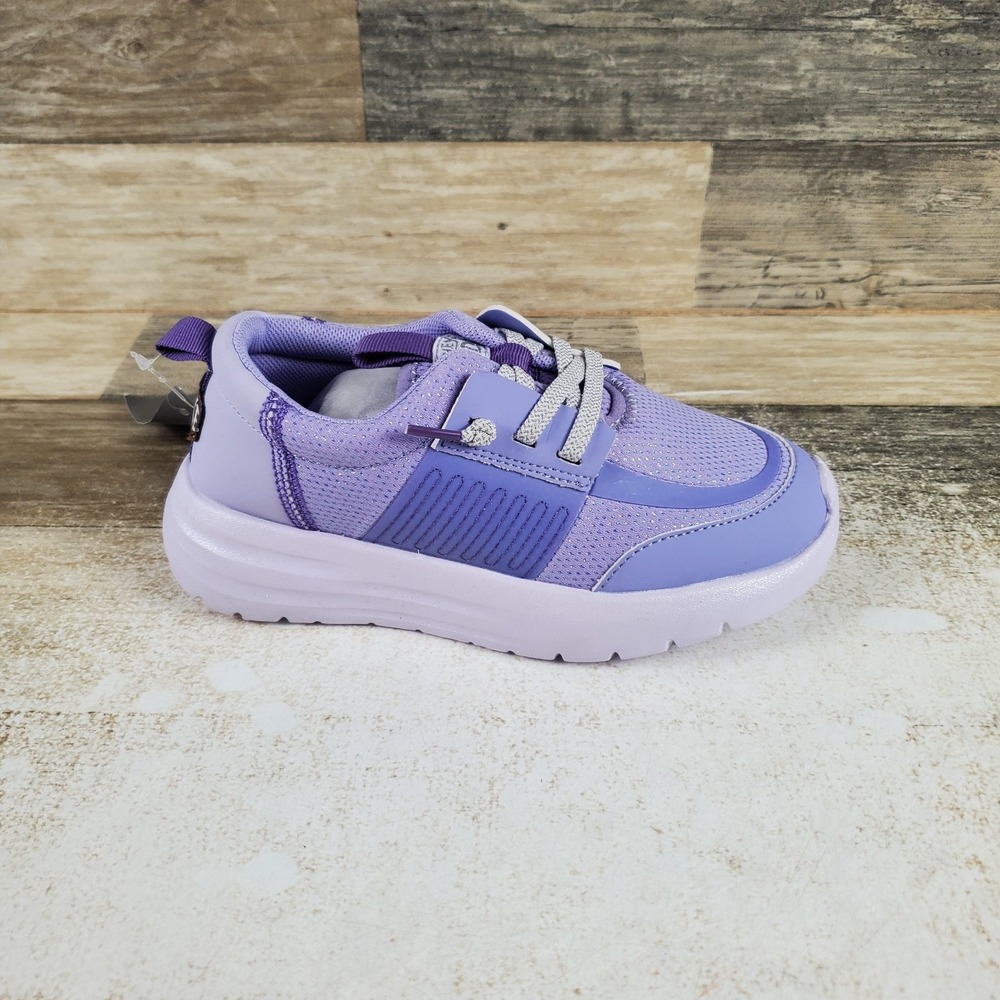 Hey Dude Sirocco Play Pastel Kids Shoes Sz 13 C13 Ombre Lilac Mesh Sneakers